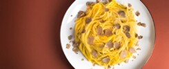 Tartusol Trufas - Carbonara auténtica con trufa fresca